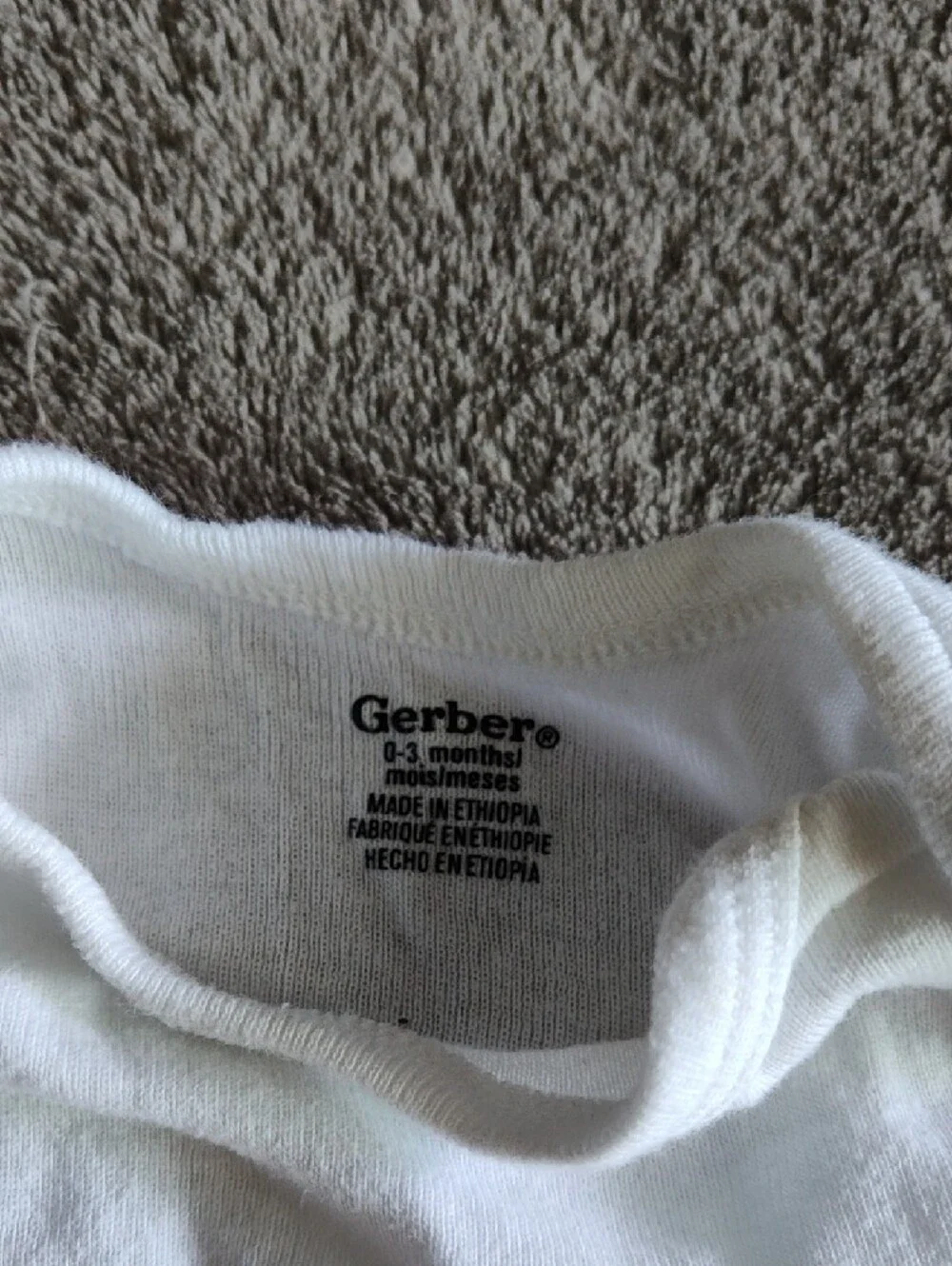 Lot of White Baby Onesies 0-3M